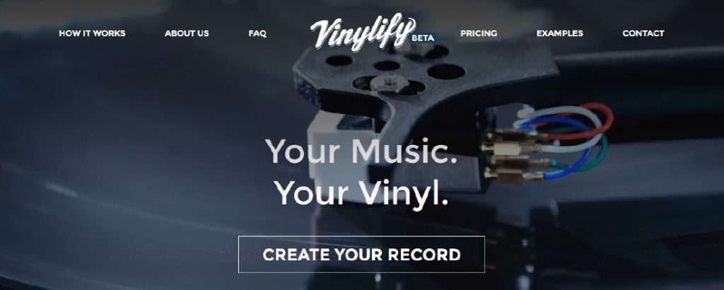 Vinylify - Création de vinyle personnalisés